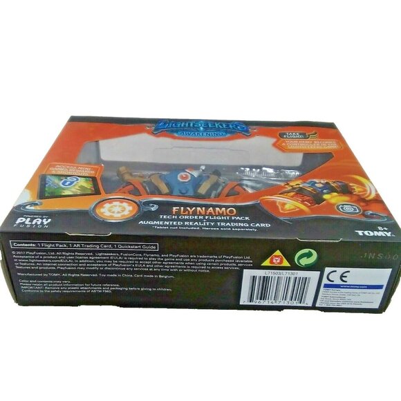 TOMY Lightseekers Awakening Flight Pack Figure and Trading Card Flynamo - Picture 6 of 7